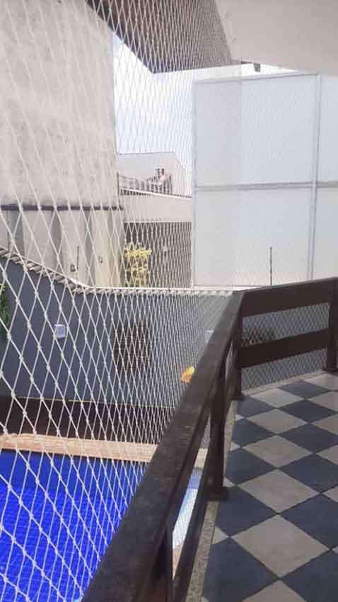 Redes Seguras Para Janelas e Varandas Com Crianças e Animais