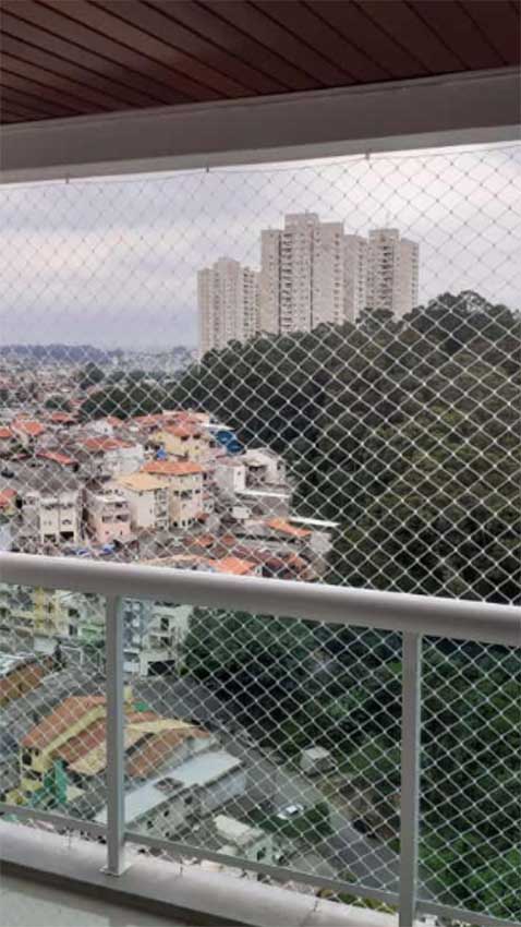 Telas Para Proteger Gatos e Crianças Em Sacadas Com Vidro